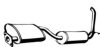 FORD 6192639 End Silencer